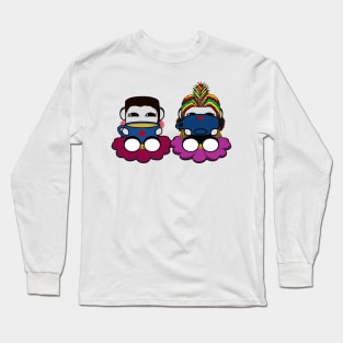 Naka Do & Oyo Yo Sips Tea Party Series (Truth & Sip) Long Sleeve T-Shirt